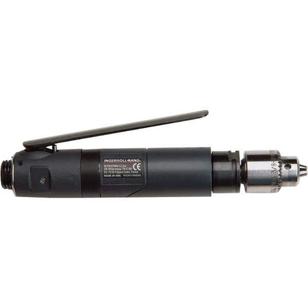 Ingersoll-Rand - 1/4" Bit Holder, 500 RPM, Inline Handle Air Screwdriver - 2.7 to 9.7 In/Lb Torque, 4 CFM - Eagle Tool & Supply