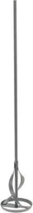 Premier Paint Roller - Metal Chrome Power Mixer - 30 Inch Long x 1/2 Inch Shank Diameter, Compatible with 5 to 10 Gallon Containers - Eagle Tool & Supply