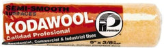 Premier Paint Roller - 1" Nap, 9" Wide Paint General Purpose Roller Cover - Rough Texture, Wool/Poly Blend - Eagle Tool & Supply
