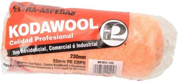 Premier Paint Roller - 1-1/4" Nap, 9" Wide Paint General Purpose Roller Cover - Extra-Rough Texture, Wool/Poly Blend - Eagle Tool & Supply