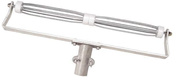 Premier Paint Roller - 18" Wide x 18" Long Heavy-Duty Birdcage Frame - Steel Frame, Steel Handle - Eagle Tool & Supply