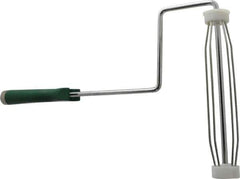 Premier Paint Roller - 9" Wide x 9" Long Heavy-Duty Frame w/Extra Long Handle - Metal Frame, Plastic Handle - Eagle Tool & Supply