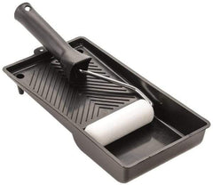 Premier Paint Roller - Mini Paint Roller Set - 4" Wide, Includes Paint Tray, Roller Cover & Frame - Eagle Tool & Supply