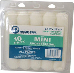 Premier Paint Roller - 1/2" Nap, Mini Paint Roller - 6-1/2" Wide, Includes Roller Cover - Eagle Tool & Supply