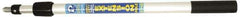 Premier Paint Roller - 4 to 8' Long Paint Roller Extension Pole - Stainless Steel - Eagle Tool & Supply