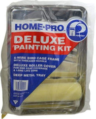 Premier Paint Roller - Paint Roller Set - 9" Wide, Includes Paint Tray, Roller Cover & Frame - Eagle Tool & Supply