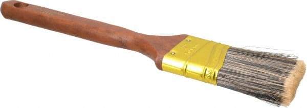 Premier Paint Roller - 2" Angled Synthetic Sash Brush - 2-1/2" Bristle Length, 9" Wood Handle - Eagle Tool & Supply
