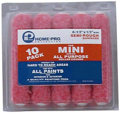 Premier Paint Roller - 1/2" Nap, Mini Paint Roller - 6-1/2" Wide, Includes Roller Cover - Eagle Tool & Supply