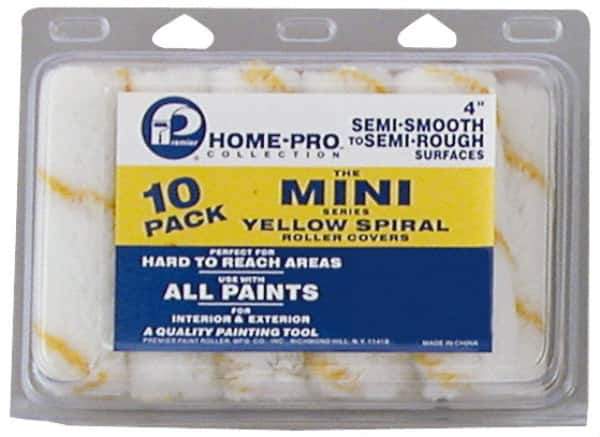 Premier Paint Roller - Mini Paint Roller - 4" Wide, Includes Roller Cover - Eagle Tool & Supply