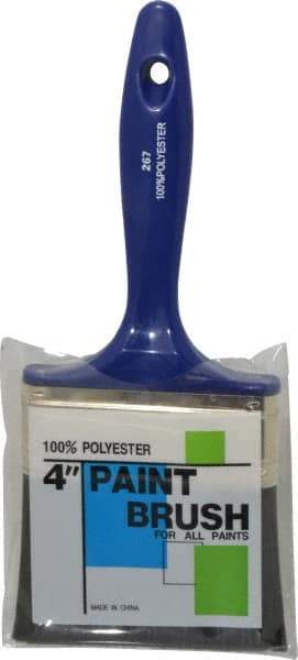 Premier Paint Roller - 4" Synthetic Wall Brush - 2-3/4" Bristle Length, 6-3/4" Plastic Handle - Eagle Tool & Supply