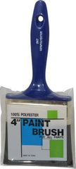 Premier Paint Roller - 4" Synthetic Wall Brush - 2-3/4" Bristle Length, 6-3/4" Plastic Handle - Eagle Tool & Supply