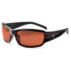 Thor Copper Lens Black Safety Glasses - Eagle Tool & Supply
