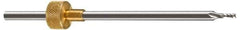 Onsrud - 1/16" Cutting Diam x 5/16" Length of Cut, 1 Flute, Upcut Spiral Router Bit - Uncoated, Right Hand Cut, Solid Carbide, 6-1/2" OAL x 11/64" Shank Diam, Single Edge - Eagle Tool & Supply