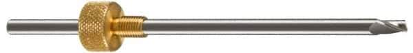 Onsrud - 3/16" Cutting Diam x 3/8" Length of Cut, 1 Flute, Upcut Spiral Router Bit - Uncoated, Right Hand Cut, Solid Carbide, 6-1/2" OAL x 1/4" Shank Diam, Single Edge - Eagle Tool & Supply