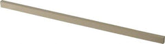 Made in USA - 900 Grit Aluminum Oxide Rectangular Polishing Stone - Super Fine Grade, 1/4" Wide x 6" Long x 1/8" Thick - Eagle Tool & Supply