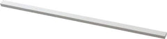 Made in USA - 1200 Grit Aluminum Oxide Rectangular Polishing Stone - Ultra Fine Grade, 1/4" Wide x 6" Long x 1/8" Thick - Eagle Tool & Supply