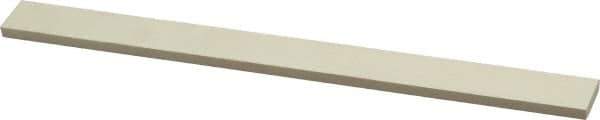 Made in USA - 800 Grit Aluminum Oxide Rectangular Polishing Stone - Super Fine Grade, 1/2" Wide x 6" Long x 1/8" Thick - Eagle Tool & Supply