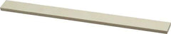 Made in USA - 800 Grit Aluminum Oxide Rectangular Polishing Stone - Super Fine Grade, 1/2" Wide x 6" Long x 1/8" Thick - Eagle Tool & Supply