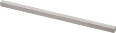 Made in USA - 600 Grit Aluminum Oxide Square Polishing Stone - Super Fine Grade, 5/32" Wide x 4" Long x 5/32" Thick - Eagle Tool & Supply
