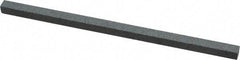 Made in USA - 150 Grit Silicon Carbide Square Polishing Stone - Very Fine Grade, 1/4" Wide x 6" Long x 1/4" Thick - Eagle Tool & Supply