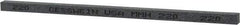 Made in USA - 220 Grit Silicon Carbide Square Polishing Stone - Very Fine Grade, 5/32" Wide x 6" Long x 5/32" Thick - Eagle Tool & Supply