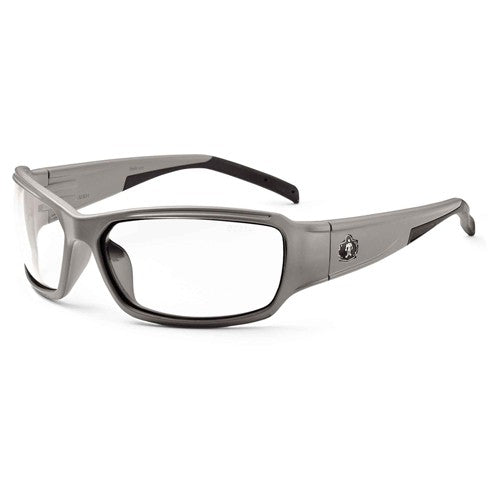 Thor Clear Lens Matte Gray Safety Glasses - Eagle Tool & Supply