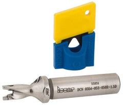 Iscar - 0.354" to 0.37" Diam, 1.5xD, 0.53" Max Depth, 1/2" Shank Diam, 2.92" OAL, Replaceable-Tip Drill - FCP, ICK, ICK-2M, ICM, ICN, ICP, iCP-2M Insert, 9 Seat Size, 51122224 Toolholder, Series SumoCham - Eagle Tool & Supply