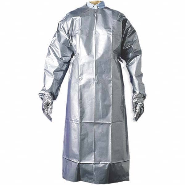 North - 1 10-Piece Size 58" x 62" Chemical Resistant Coat Apron - Eagle Tool & Supply
