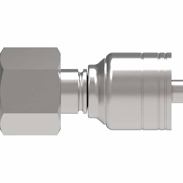 Eaton - Hydraulic Hose Fittings & Couplings Type: Male SAE 37 Degree JIC Rigid Hose Diameter: 15/32 (Inch) - Eagle Tool & Supply