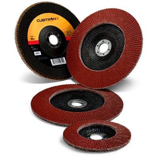 ‎3M Cubitron II Flap Disc 967A 40+ T27 Quick Change 4-1/2″ × 5/8″-11 - Eagle Tool & Supply