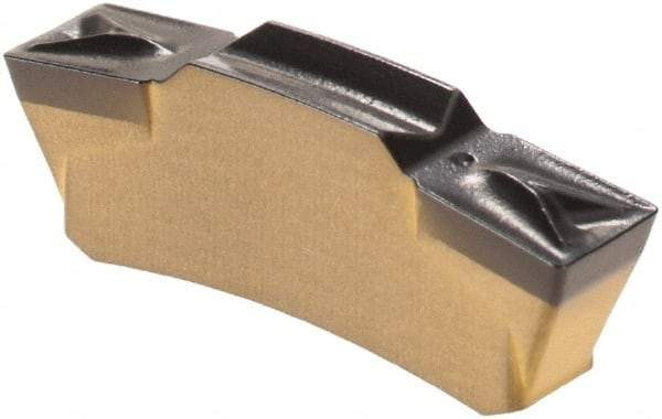 Iscar - 302TGMF Grade IC8250, 3mm Cutting Width Carbide Grooving Insert - 10.5mm Max Depth of Cut, Neutral, 0.2mm Corner Radius, TiCN/Al2O3/TiN Finish - Eagle Tool & Supply