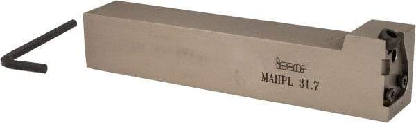 Iscar - MAHP, External, Left Hand, Indexable Grooving Tool Holder - 1-1/4" Shank Height, 1-1/4" Shank Width, 7" OAL - Eagle Tool & Supply