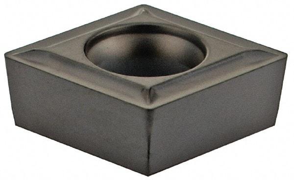 Kennametal - CCGT32.51 Grade KCU10 Carbide Turning Insert - 80° Diamond, 5/32" Thick, 1/64" Corner Radius - Eagle Tool & Supply