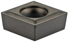 Kennametal - CCGT32.51 Grade KCU10 Carbide Turning Insert - 80° Diamond, 5/32" Thick, 1/64" Corner Radius - Eagle Tool & Supply