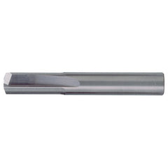 ‎1/4″ × 1/4″ × 3/4″ × 2-1/2″ STR / RHC Solid Carbide 2-Flute Square End Straight Flute General Purpose End Mill - Bright - Exact Industrial Supply