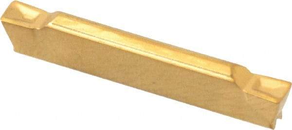 Seco - LCMF, 0.079" Cutting Width, FT, CP500 Grade, Multi-Directional Turning Insert - TiAlN, TiN Coated - Eagle Tool & Supply