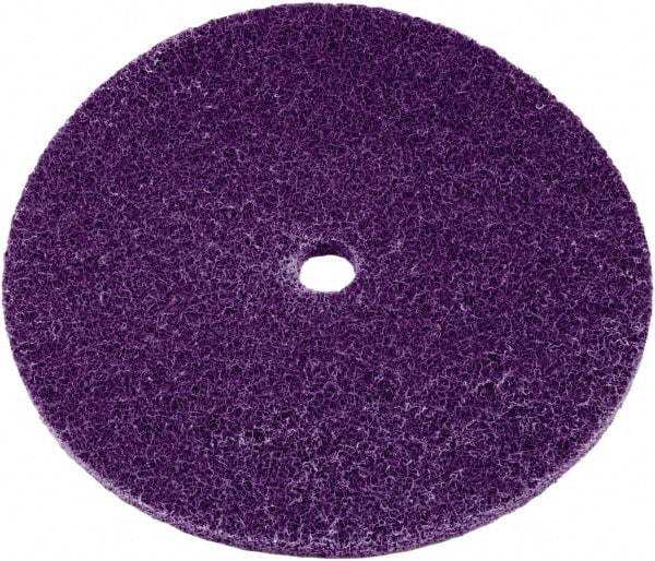 3M - 12" Diam, Aluminum Oxide Hook & Loop Disc - Medium Grade, Nonwoven, - Eagle Tool & Supply