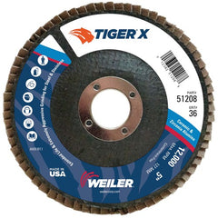 5 × 7/8 ARBOR 36X FLAP DISC - Eagle Tool & Supply