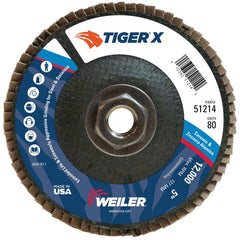 5 × 5/8-11 ARBOR 80X FLAP DISC - Eagle Tool & Supply