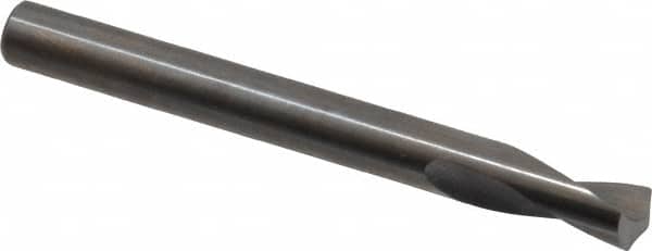 Keo - 1/4" Body Diam, 142°, 2-1/2" OAL, Solid Carbide Spotting Drill - Eagle Tool & Supply