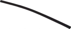 Value Collection - 6" Long Heat Shrink Electrical Tubing - Black - Eagle Tool & Supply