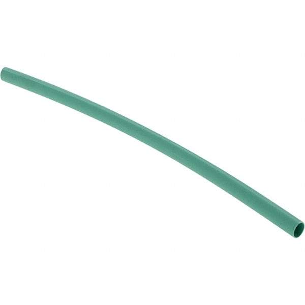 Value Collection - 4" Long Heat Shrink Electrical Tubing - Green - Eagle Tool & Supply