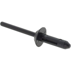 Value Collection - Nylon Multi Grip Blind Rivet - 1/16" to 11/64" Grip, 1/2" Head Diam, 1-7/8" Length Under Head, - Eagle Tool & Supply