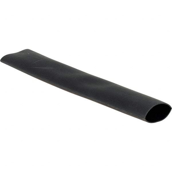 Value Collection - 6" Long Heat Shrink Electrical Tubing - Black - Eagle Tool & Supply