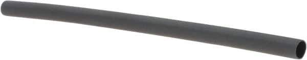 Value Collection - 6" Long Heat Shrink Electrical Tubing - Black - Eagle Tool & Supply