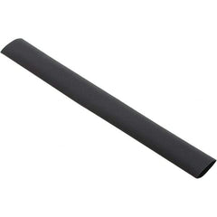 Value Collection - 6" Long Heat Shrink Electrical Tubing - Black - Eagle Tool & Supply