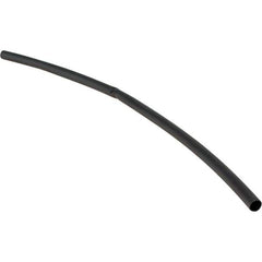 Value Collection - 12" Long Heat Shrink Electrical Tubing - Black - Eagle Tool & Supply