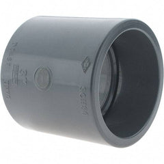 Value Collection - 3" PVC Plastic Pipe Coupling - Slip x Slip End Connections - Eagle Tool & Supply