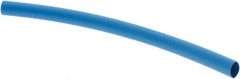 Value Collection - 6" Long Heat Shrink Electrical Tubing - Blue - Eagle Tool & Supply