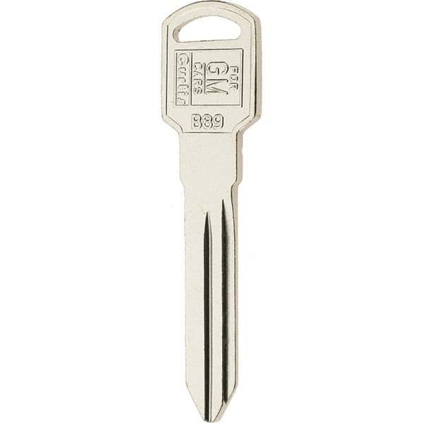 Value Collection - GM Key Blank - Nickel - Eagle Tool & Supply